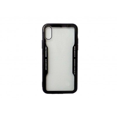 Θήκη Toughened Glass Super Light Cover Για Apple iPhone X / XS  Μαύρο