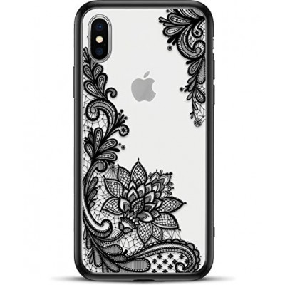 Oem Θήκη Σιλικόνης Με Σχέδιο Mandala Για     Apple iPhone XS Max