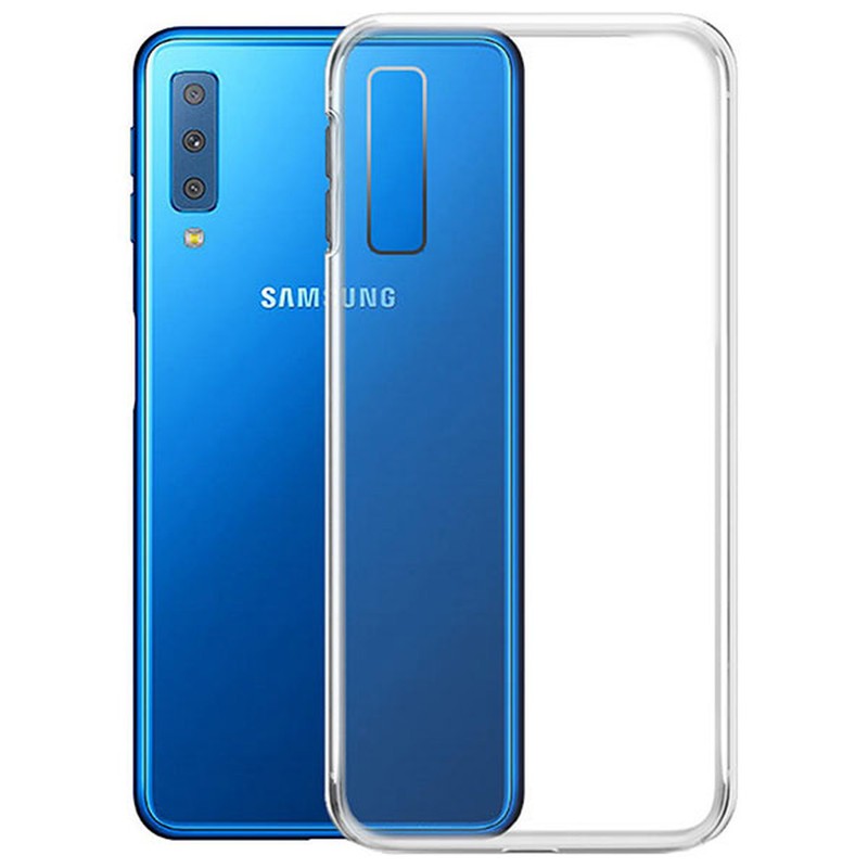 Oem Θήκη Σιλικόνης Matt 1,2 mm Για Samsung Galaxy A7 2018  Διάφανο