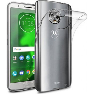 Oem Θήκη Σιλικόνης Matt 1,2 mm Για Motorola Moto G6 Plus  Διάφανο
