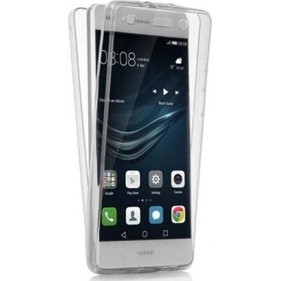 OEM Θήκη Σιλικόνης 360° Για Huawei Y6 2017  Διάφανο