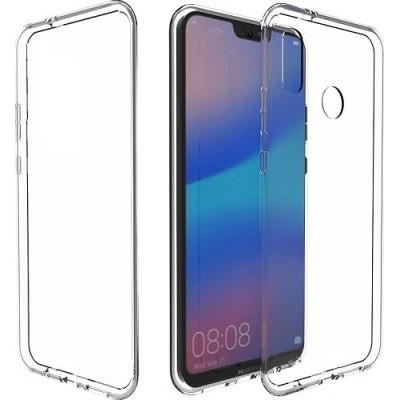 Oem Θήκη Σιλικόνης 360° Για Huawei P20 Lite  Διάφανο