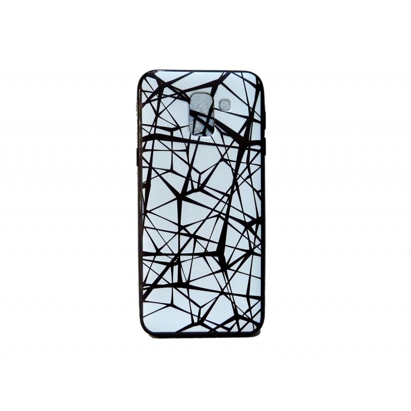  Oem Back Cover Σιλικόνης με Σχέδιο Για Samsung Galaxy J4 2018  Σχέδια