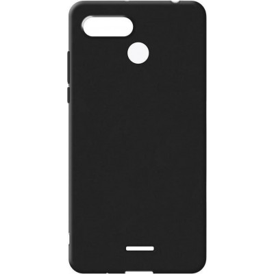 Θήκη Σιλικόνης Για  Xiaomi Redmi 6 / Redmi 6A  Μαύρο