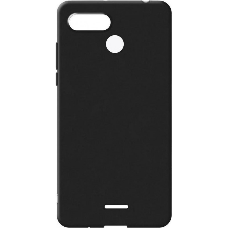 Θήκη Σιλικόνης Για  Xiaomi Redmi 6 / Redmi 6A  Μαύρο