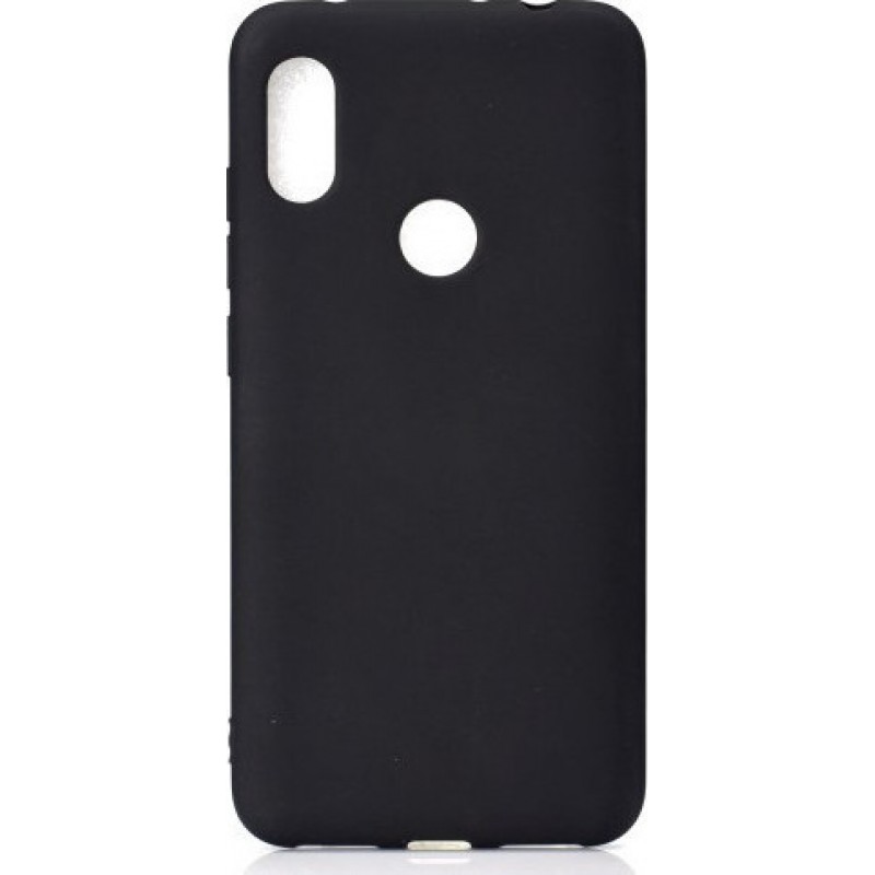 Θήκη Σιλικόνης Για  Xiaomi Redmi Note 6 Pro  Μαύρο