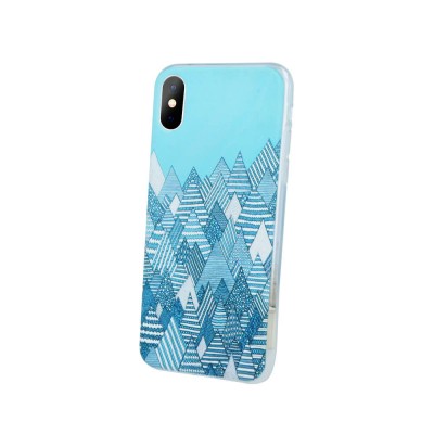  Oem Θήκη  Σιλικόνης Trendy winter1 Για Samsung Galaxy S8 Γαλάζιο