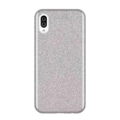  Oem Θήκη Shining Χρυσόσκονη Για     Xiaomi Redmi 7A Ασημί 