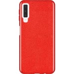 Oem Θήκη Shining Χρυσόσκονη Για Samsung Galaxy A50 / A30S / A50S Κόκκινο  
