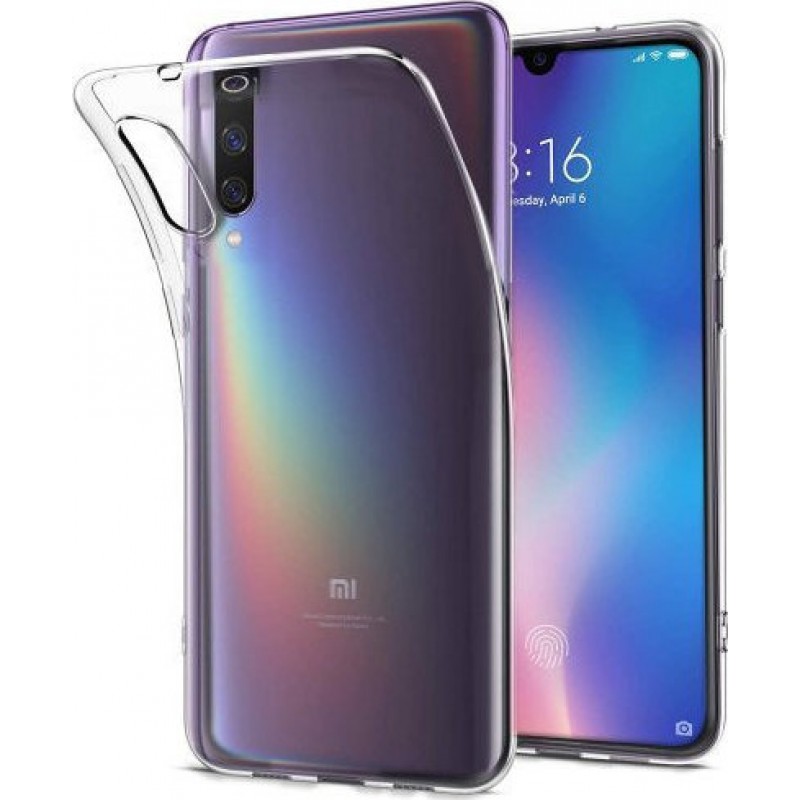 Θήκη Σιλικόνης Για  Xiaomi Mi 9  Διάφανο