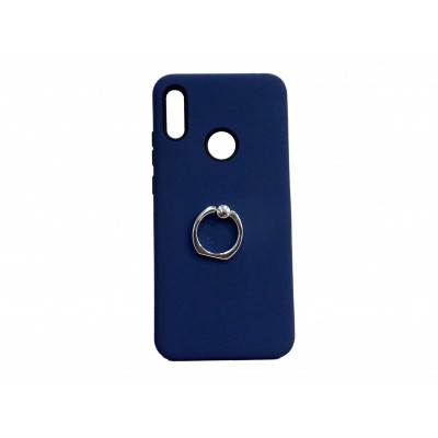 OEM Hard Back Cover Ring Stand Case Σκληρή Θήκη με Δαχτυλίδι Στήριξης Για Honor 8A  Μπλε