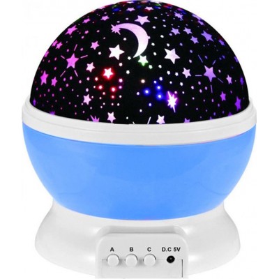 Star Master Περιστρεφόμενο φωτιστικό δωματίου / Dream Rotating Projection Lamp blue