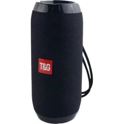 Oem Φορητό Ηχείο T&G TG117 Bluetooth with Built-in MIC, Support Hands-free Calls & TF Card & AUX IN & FM Μαύρο