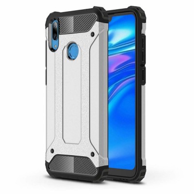 Θήκη Armor Back Cover Για Honor 8A  Ασημί