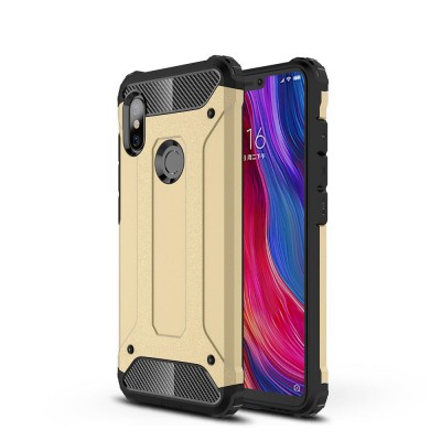 Θήκη Armor Back Cover Για Xiaomi Redmi Note 6 Pro  Χρυσό