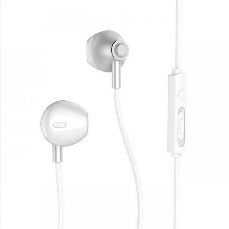 Handsfree Ακουστικά Remax RM-711 - Ασημί