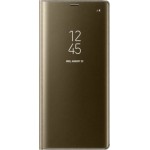 Θήκη Clear View Cover Για Samsung Galaxy J3 2017  Χρυσό