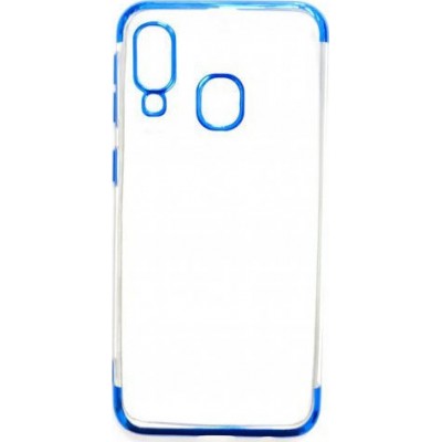 Θήκη TPU διάφανη New Electro Για Xiaomi Redmi Note 8 Pro Μπλε 