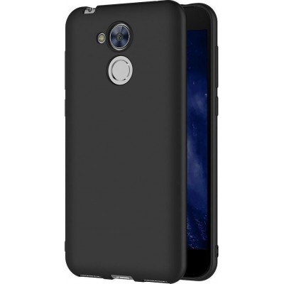 Oem Θήκη Σιλικόνης Matt 1,2 mm Για Huawei Honor 6A  Μαύρο