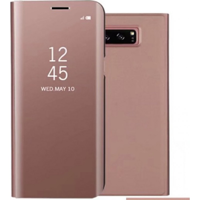 Θήκη Clear View Cover Για Samsung Galaxy S8 Ροζ - Χρυσό