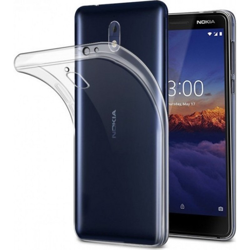 Oem Θήκη Σιλικόνης Matt 1,2 mm Για Nokia 5.1 2018  Διάφανο