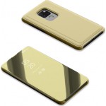 Θήκη Clear View Cover Για Huawei Mate 20  Χρυσό