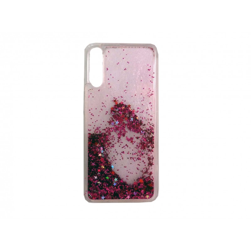 Oem Θήκη TPU Με Υγρό Glitter Για   Apple iPhone XS Max  Κόκκινο