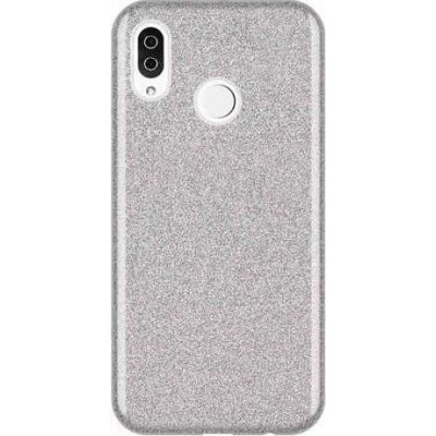 Oem Θήκη Shining Χρυσόσκονη Για     Xiaomi Redmi Note 7 / Note 7 Pro  Ασημί