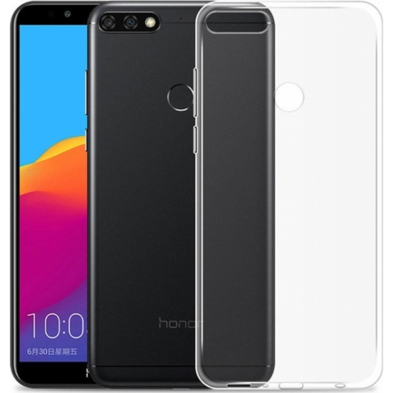 Oem Θήκη Σιλικόνης Matt 1,2 mm Για Huawei Y7 Prime 2018  Διάφανο