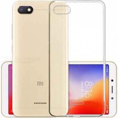 oem Θήκη Σιλικόνης Για Xiaomi Redmi 6A  Διάφανο