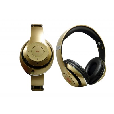 Oem Ακουστικά Κεφαλής Με Bluetooth Universal Χρυσό (tm-010s)