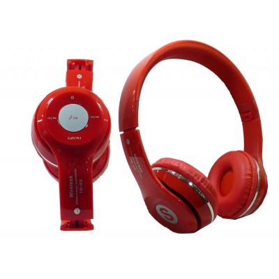 Oem Ακουστικά Κεφαλής Με Bluetooth Universal Κόκκινο (tm-012s)