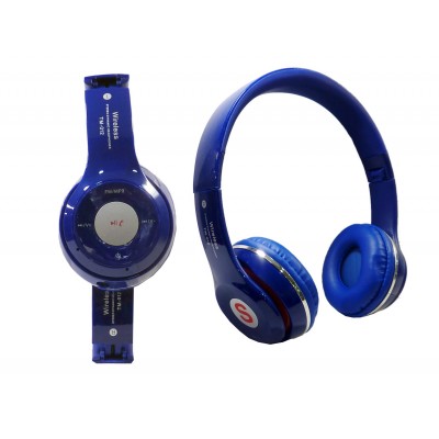 Oem Ακουστικά Κεφαλής Με Bluetooth Universal Μπλε (tm-012s)