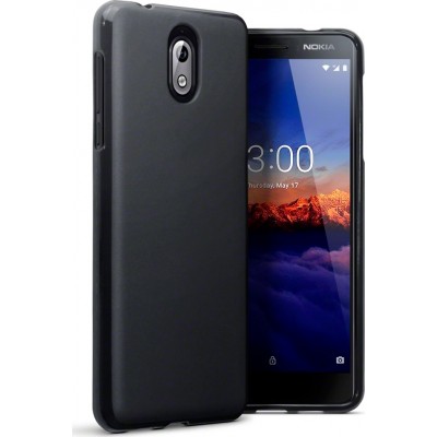 Oem Θήκη Σιλικόνης Matt 1,2 mm Για Nokia 3.1 2018  Μαύρο