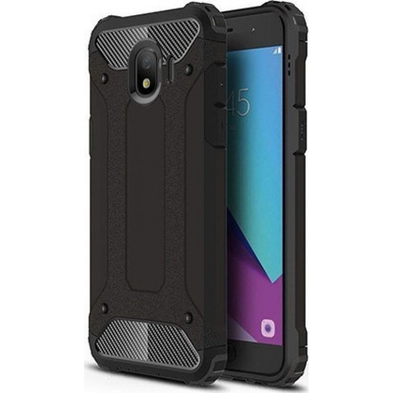 oem Θήκη Armor Back Cover Για Samsung Galaxy J4 Plus 2018  Μαύρο