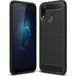 OEM Θήκη Σιλικόνης Carbon Για Huawei P20 Lite 2019  Μαύρο