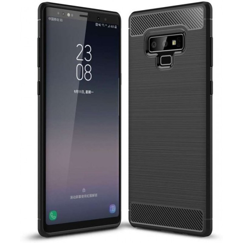 OEM Θήκη Σιλικόνης Carbon Για Samsung Galaxy Note 10 Plus / Pro  Μαύρο