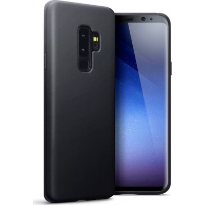 Oem Θήκη Σιλικόνης Matt Για Samsung Galaxy S9 Plus Μαύρη