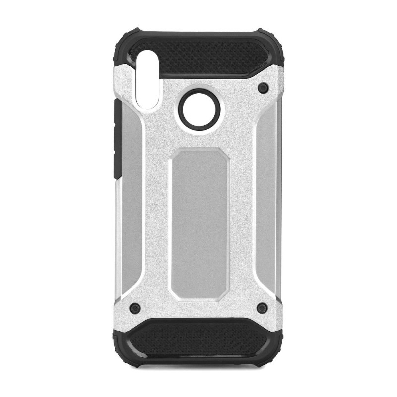 Oem Θήκη Armor Back Cover Για Huawei P20 Lite  Ασημί