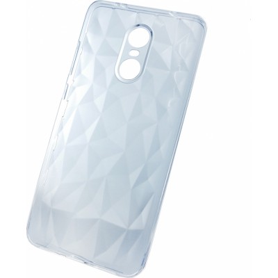 Forcell Air Prism 3D Pattern Θήκη Σιλικόνης Για Xiaomi Redmi 5 Plus  Διάφανο