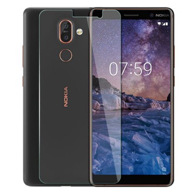 Oem Γυάλινη Προστασία Οθόνης 0,26 mm / 2.5D Για  Nokia 7 Plus  