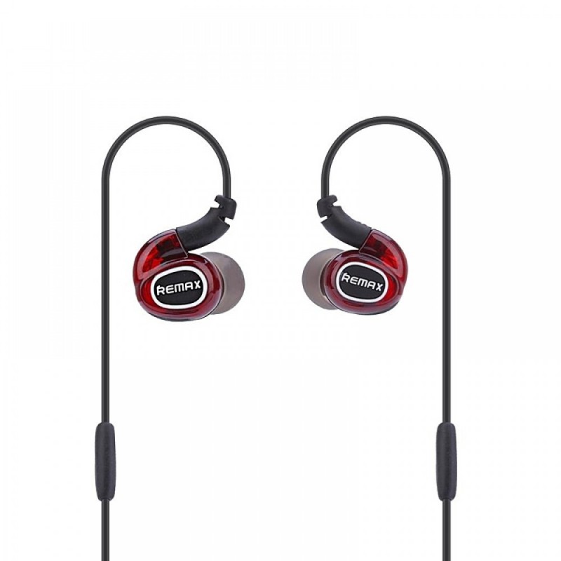 REMAX Ακουστικά RM-S1 Pro earbuds μαύρο κόκκινο 