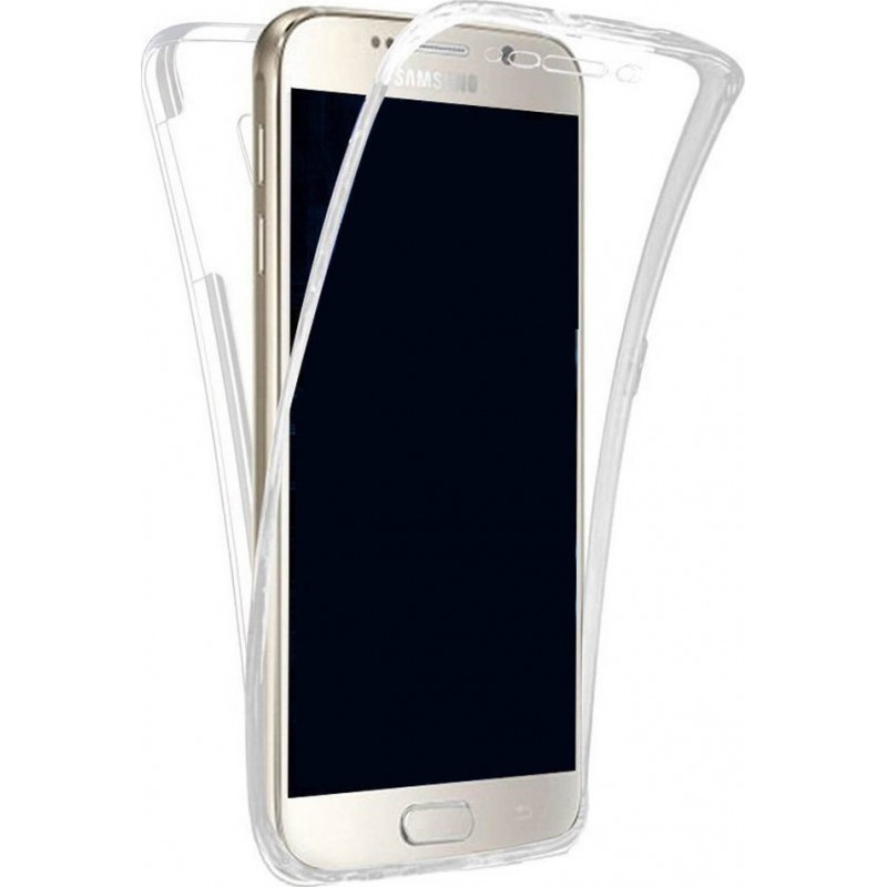 OEM  Θήκη Σιλικόνης Full Cover  Για Samsung Galaxy J7 2017  Διάφανο