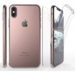 OEM Θήκη  Σιλικόνης Full Cover Για Apple iPhone X / XS  Διάφανο