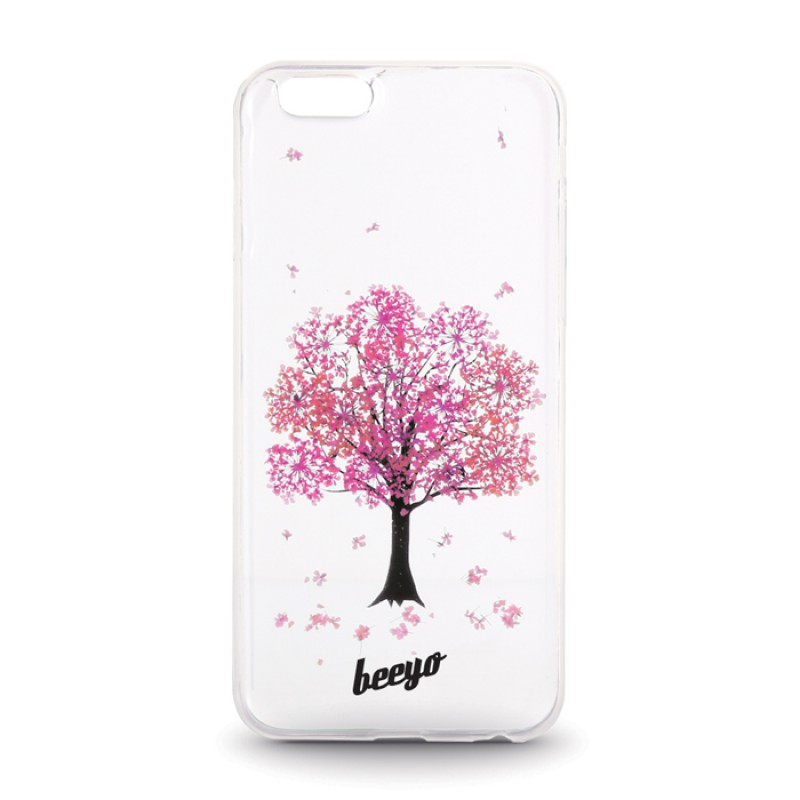 Beeyo Blossom Back Cover Για Apple iPhone 7/8 ροζ