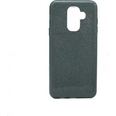Oem Θήκη Shining Χρυσόσκονη Για Samsung Galaxy A6 Plus 2018 Μπλε  
