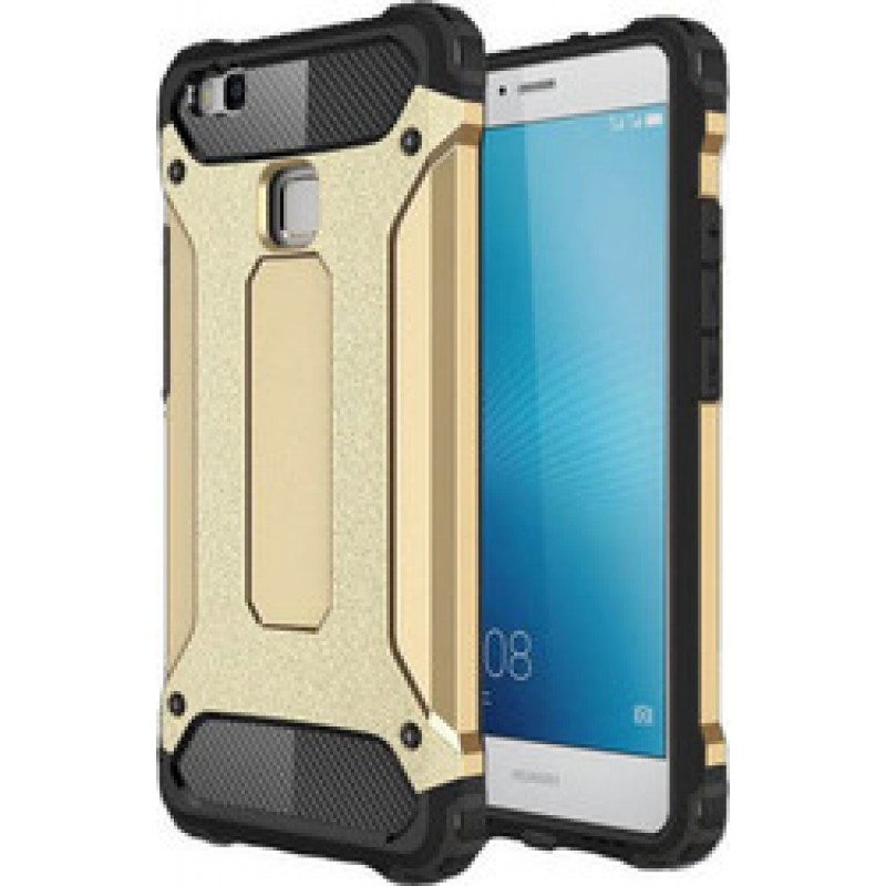 Oem Θήκη Armor Back Cover Για Huawei Ascend P9 Lite  Χρυσό