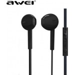 Handsfree Ακουστικά Awei ES-15Hi Μαύρο