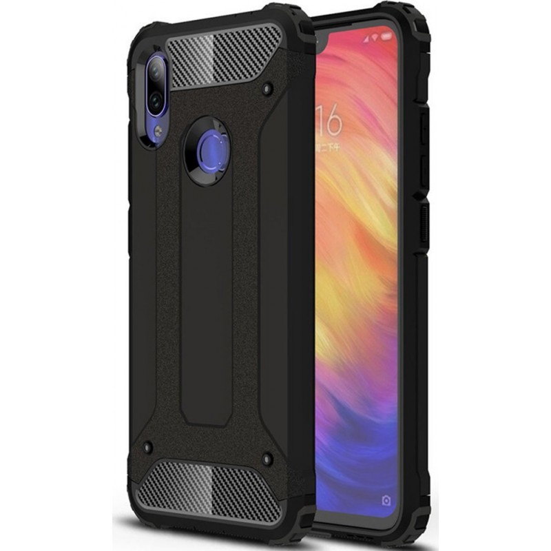 Oem Θήκη Armor Back Cover Για Xiaomi Redmi 7A  Μαύρο