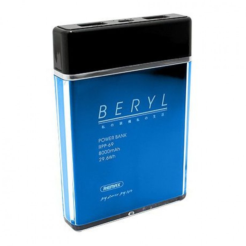 Remax Beryl Powerbank 8000mAh RPP-69 BLUE